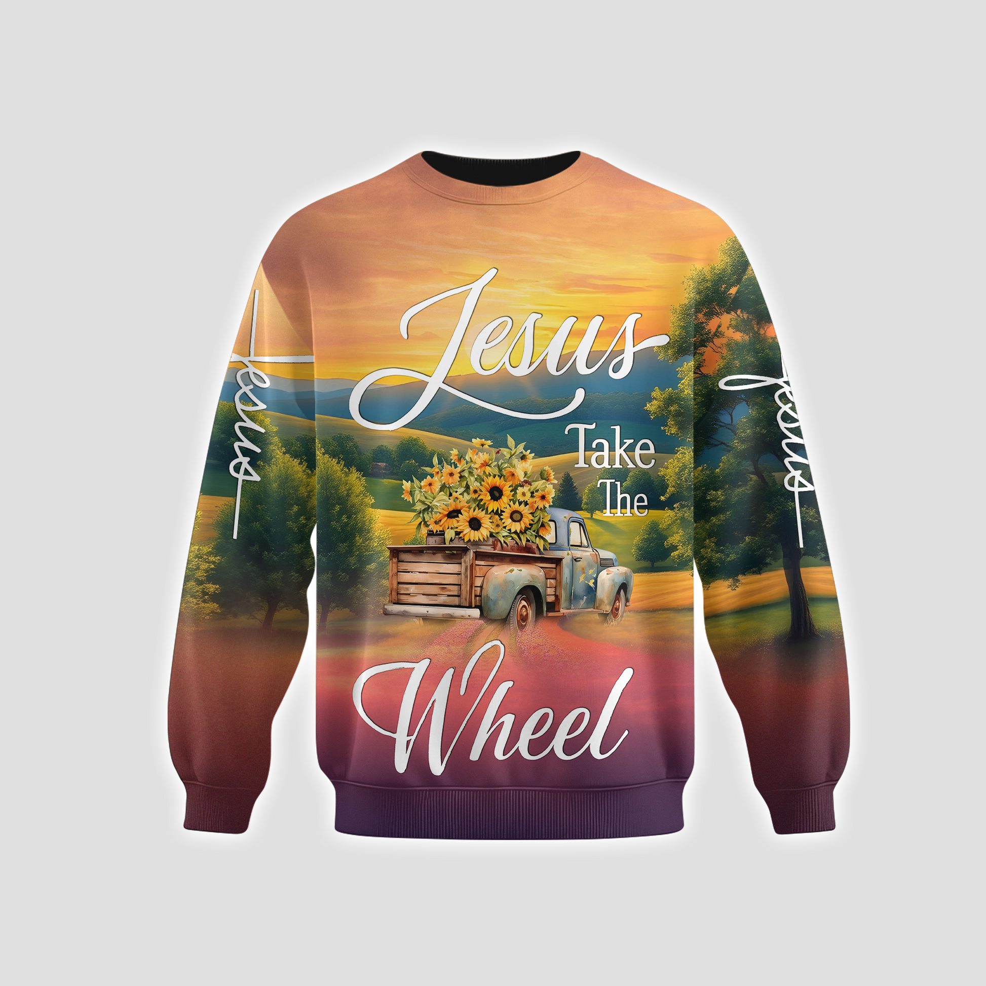 Jesus Zip Hoodie | Christian Gift