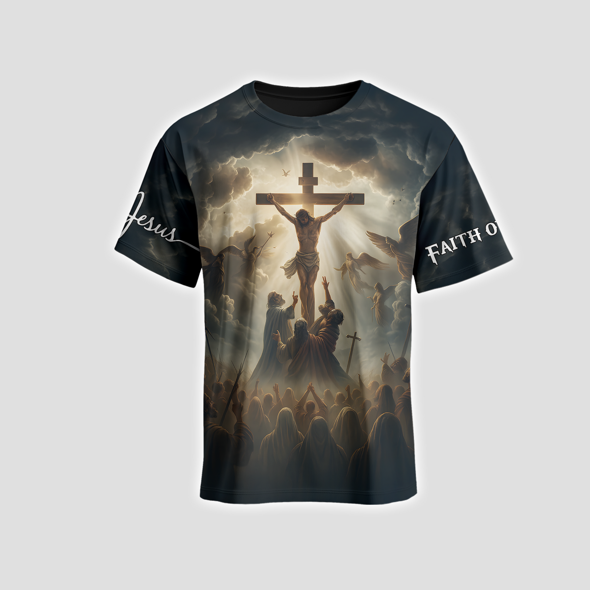 Cross Zip Hoodie | Christian Gift
