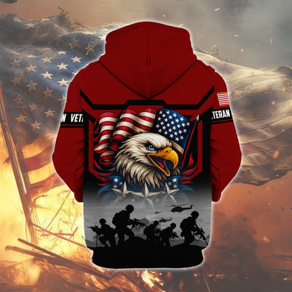 U.S. Coast Guard Eagle Hoodie | Patriotic Gift