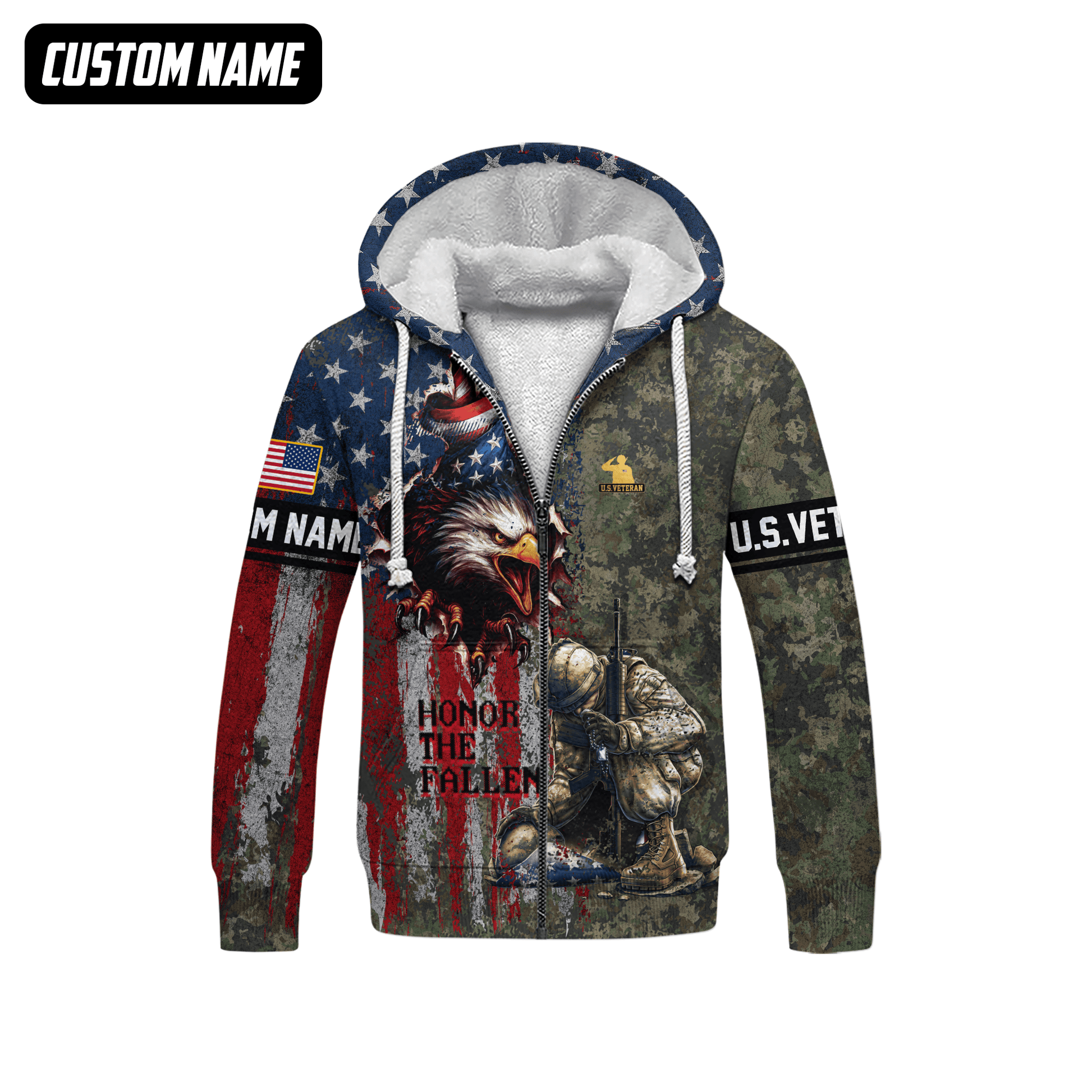 U.S. Coast Guard Eagle Hoodie | Patriotic Gift