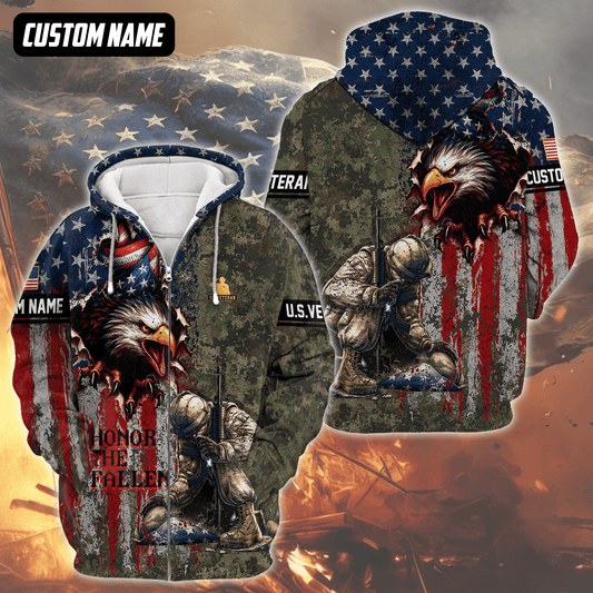 U.S. Coast Guard Eagle Hoodie | Patriotic Gift
