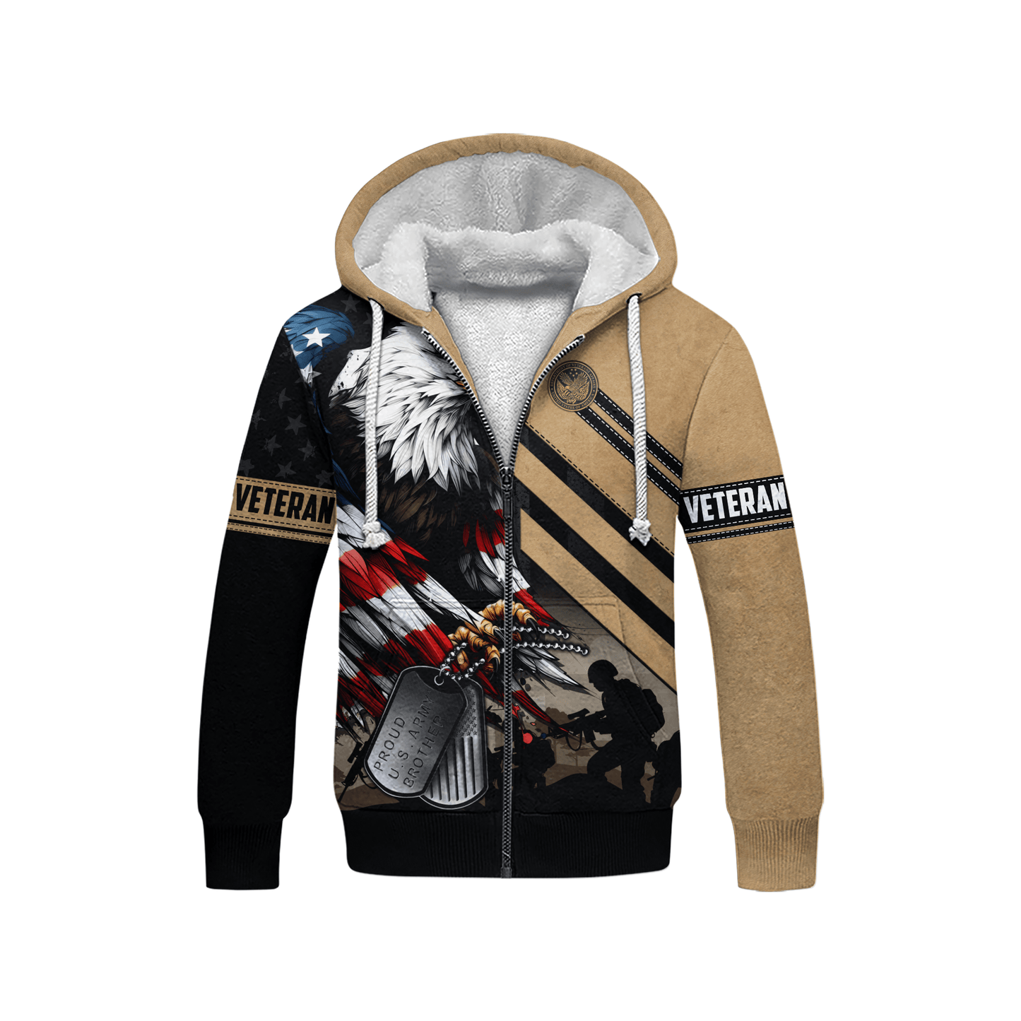U.S. Coast Guard Eagle Hoodie | Patriotic Gift