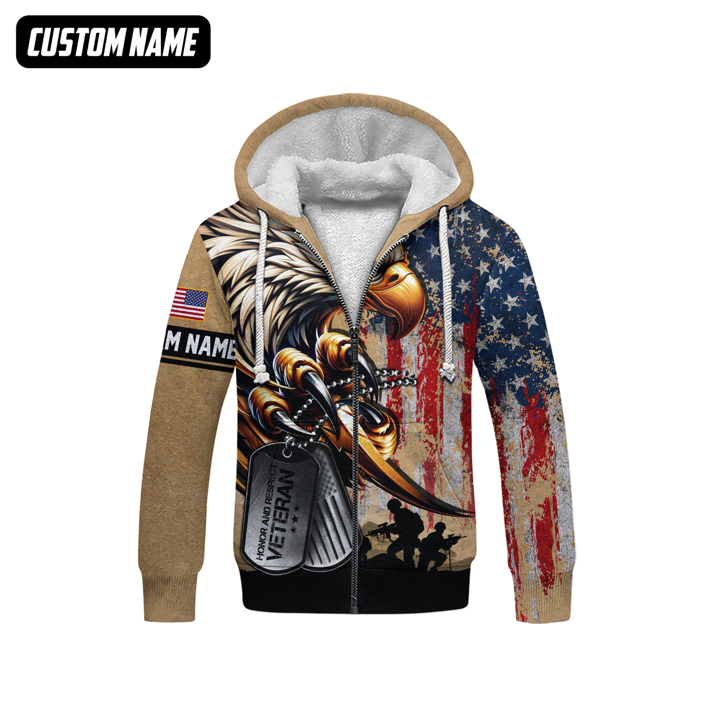 U.S. Coast Guard Eagle Hoodie | Patriotic Gift