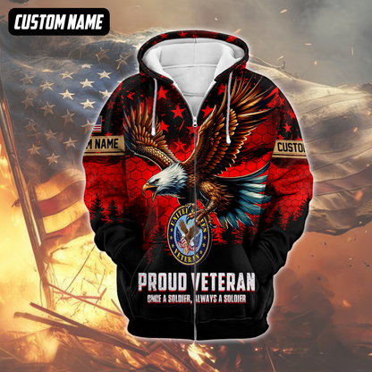 U.S. Coast Guard Eagle Hoodie | Patriotic Gift