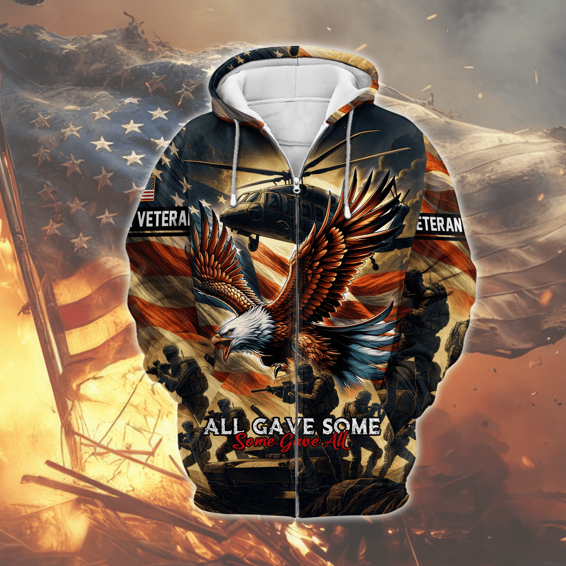 U.S. Coast Guard Eagle Hoodie | Patriotic Gift