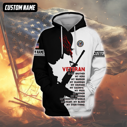 U.S. Coast Guard Hoodie | Patriotic Gift