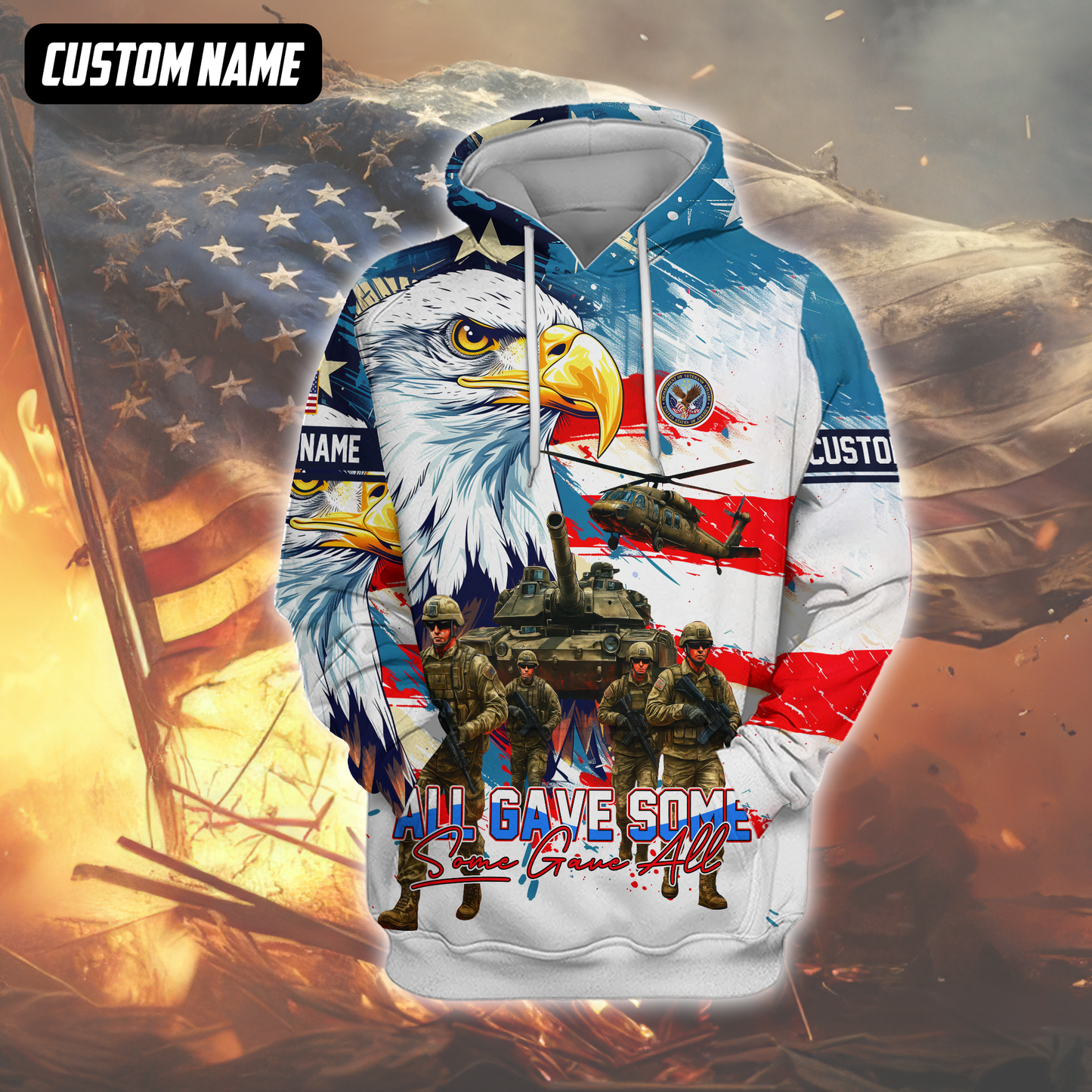 U.S. Army Eagle Hoodie | Patriotic Gift
