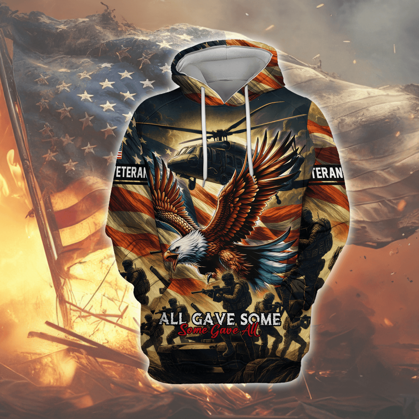 U.S. Coast Guard Eagle Hoodie | Patriotic Gift