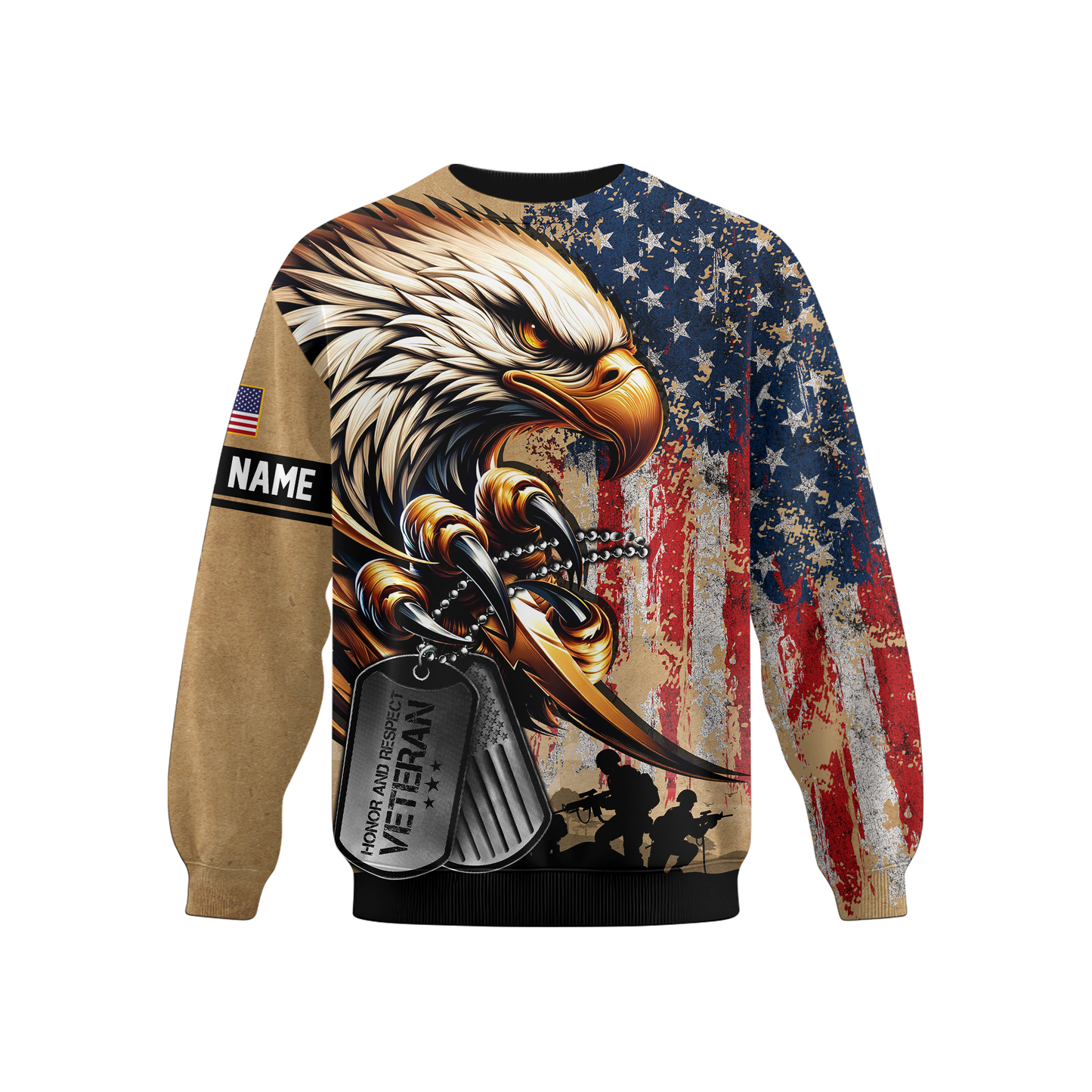 U.S. Coast Guard Eagle Hoodie | Patriotic Gift