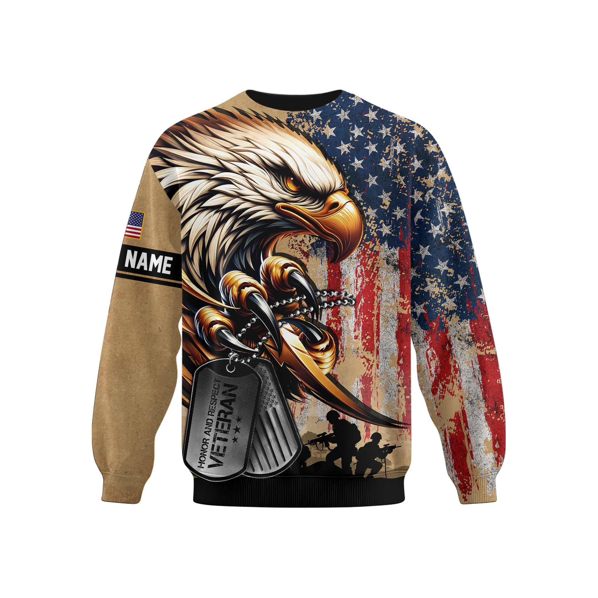 U.S. Coast Guard Eagle Hoodie | Patriotic Gift