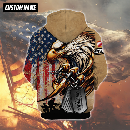 U.S. Coast Guard Eagle Hoodie | Patriotic Gift