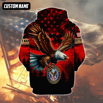 U.S. Coast Guard Eagle Hoodie | Patriotic Gift