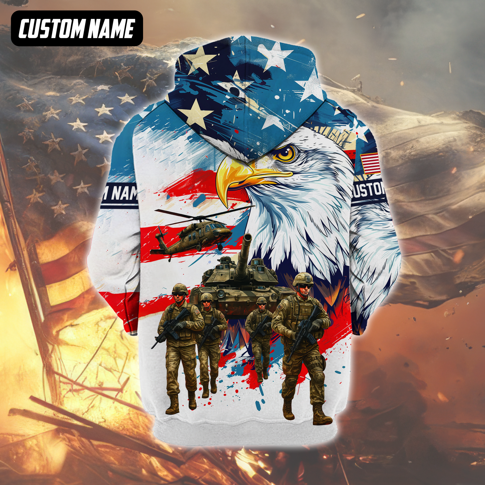 U.S. Army Eagle Hoodie | Patriotic Gift