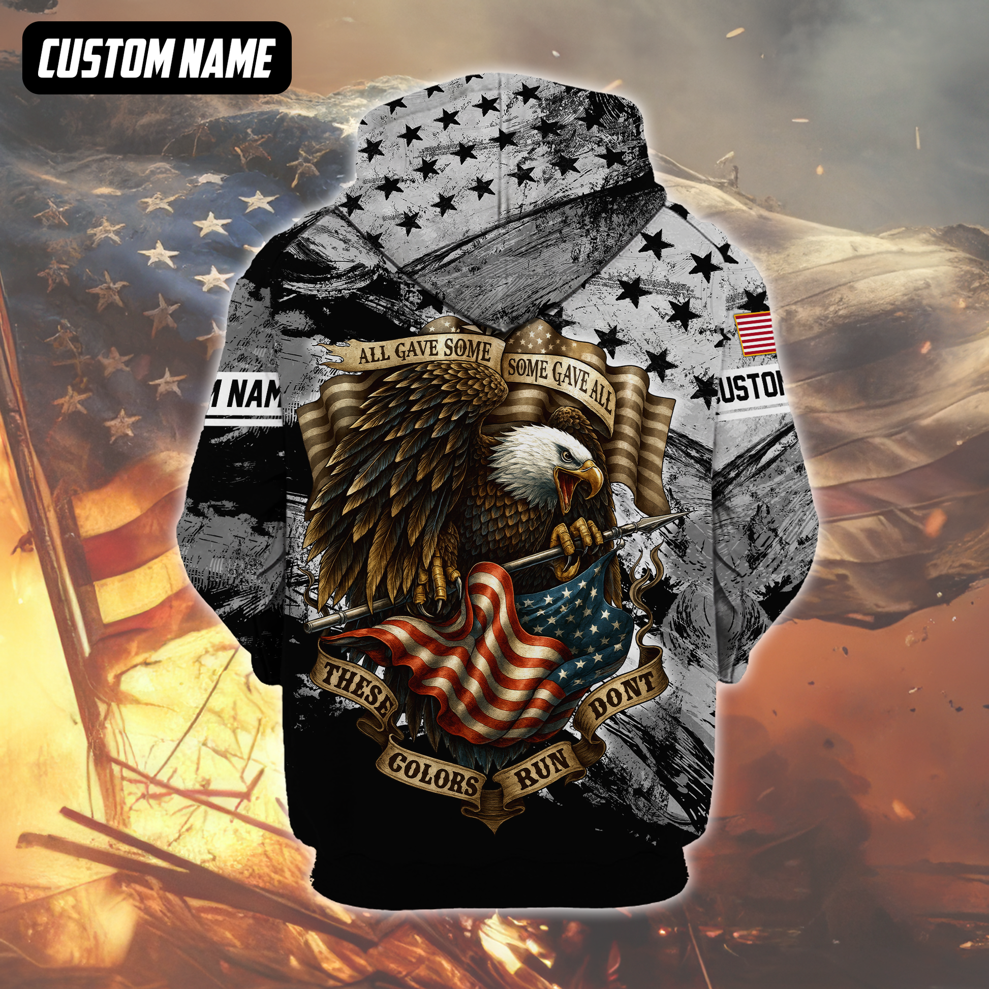 U.S. Coast Guard Eagle Hoodie | Patriotic Gift