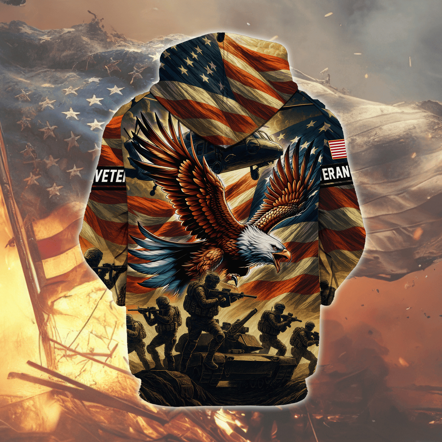 U.S. Coast Guard Eagle Hoodie | Patriotic Gift