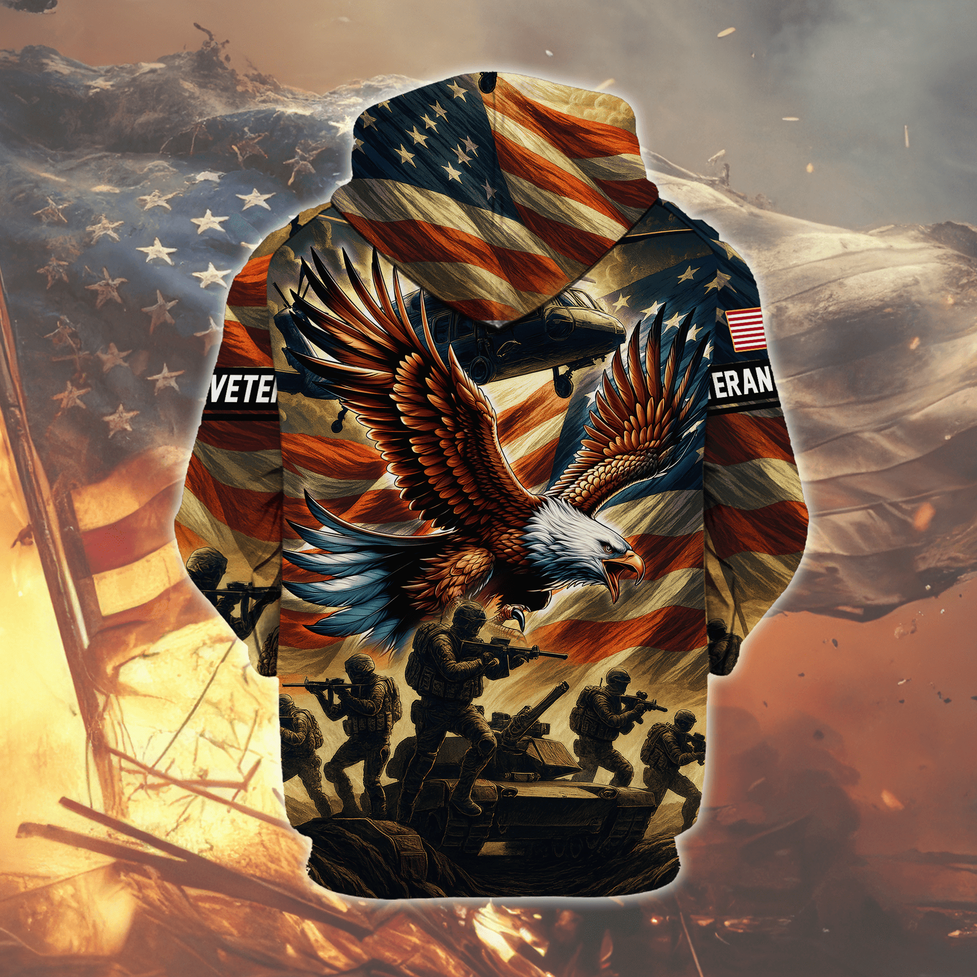 U.S. Coast Guard Eagle Hoodie | Patriotic Gift