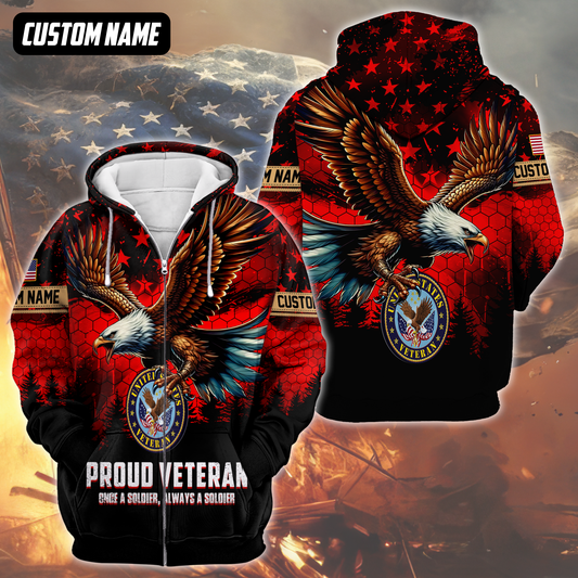 U.S. Coast Guard Eagle Hoodie | Patriotic Gift