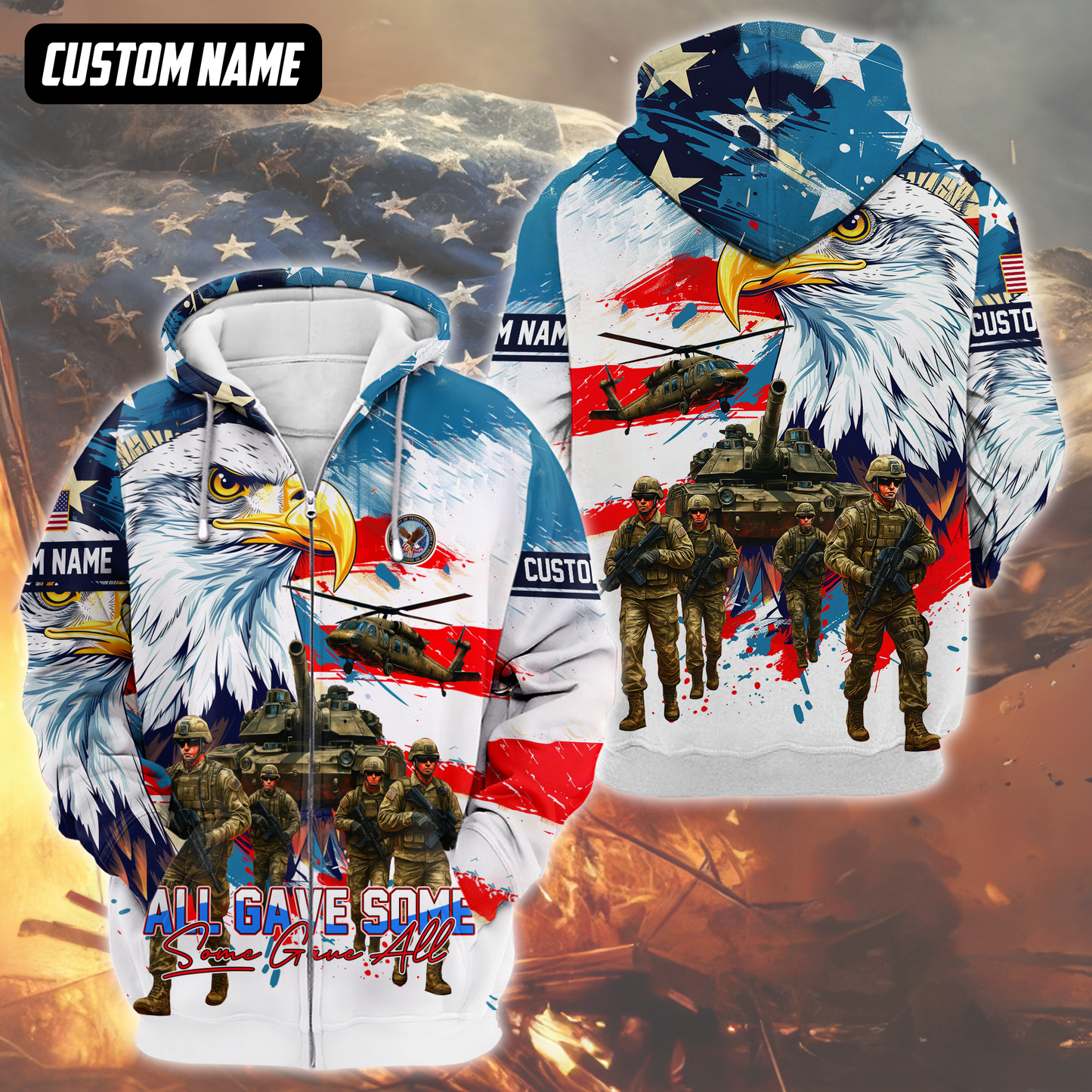 U.S. Army Eagle Hoodie | Patriotic Gift