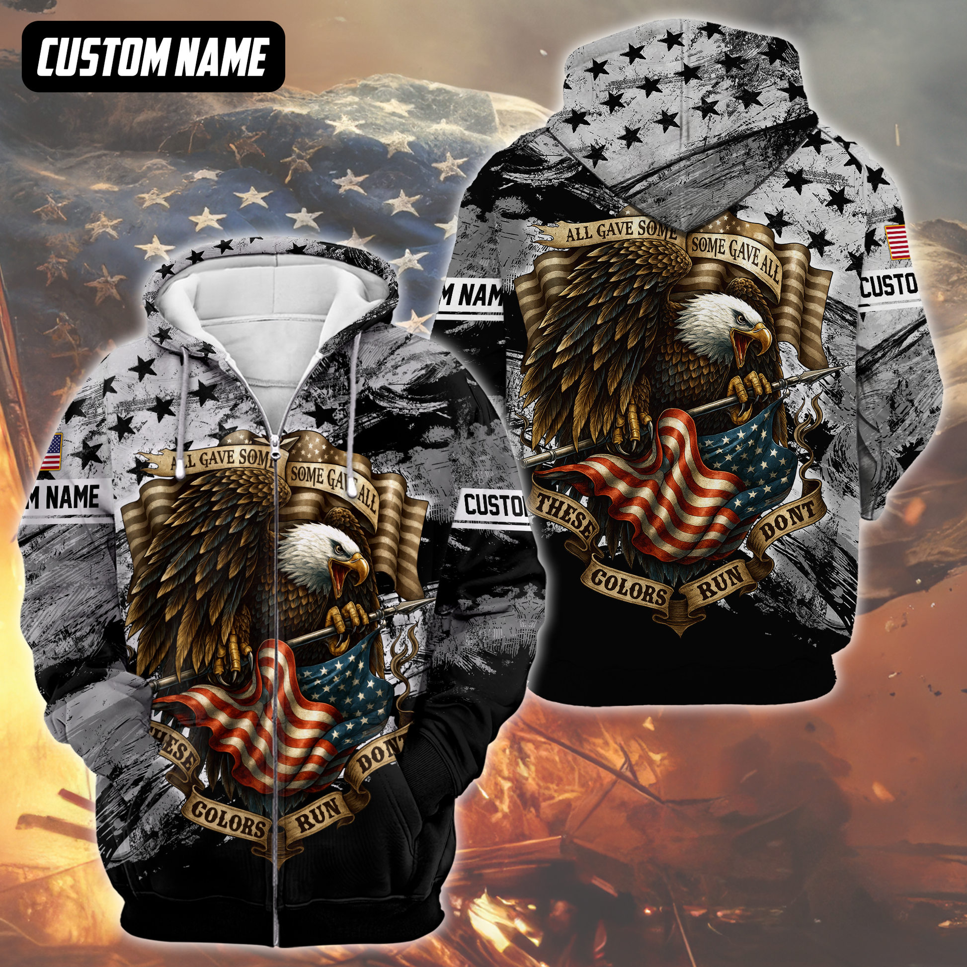 U.S. Coast Guard Eagle Hoodie | Patriotic Gift