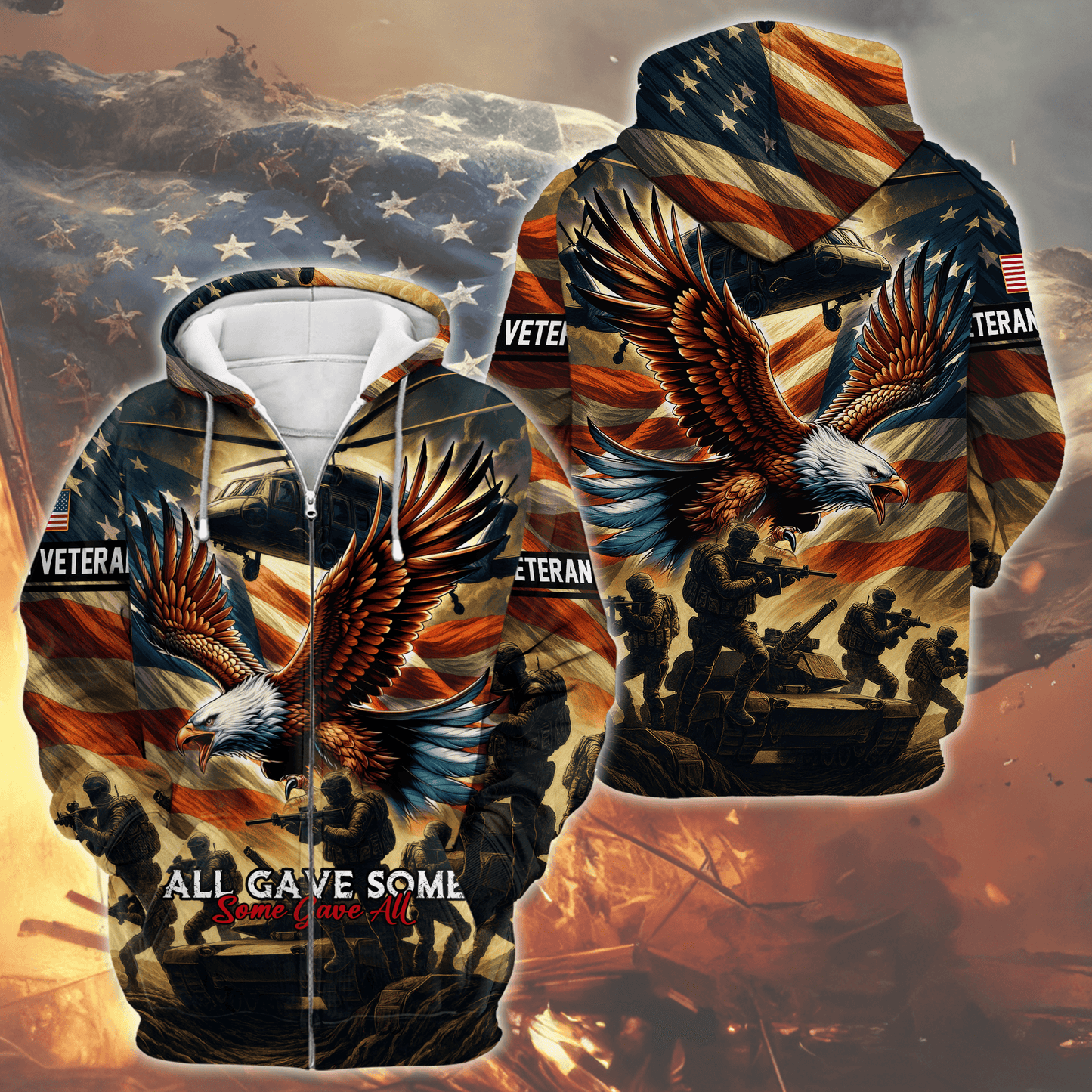U.S. Coast Guard Eagle Hoodie | Patriotic Gift