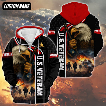 U.S. Coast Guard Eagle Hoodie | Patriotic Gift