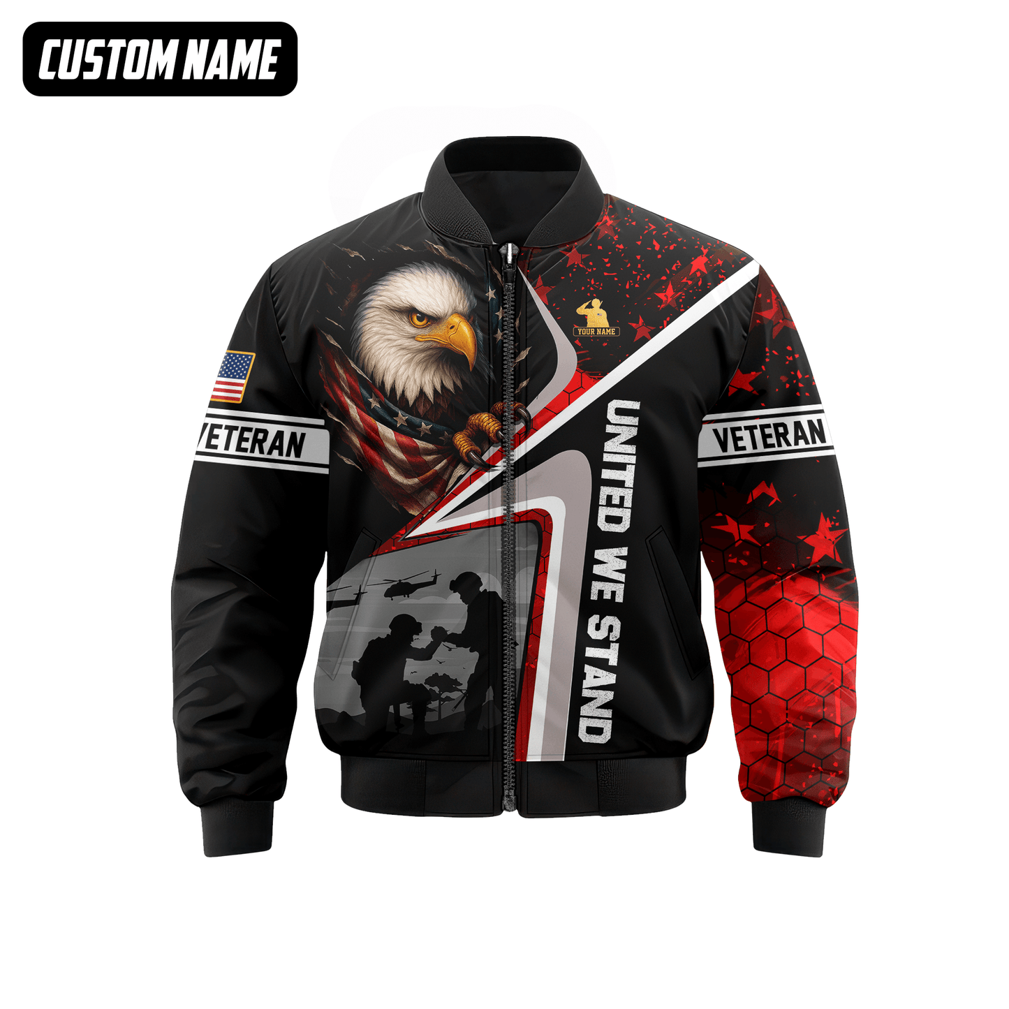 U.S. Coast Guard Eagle Hoodie | Patriotic Gift