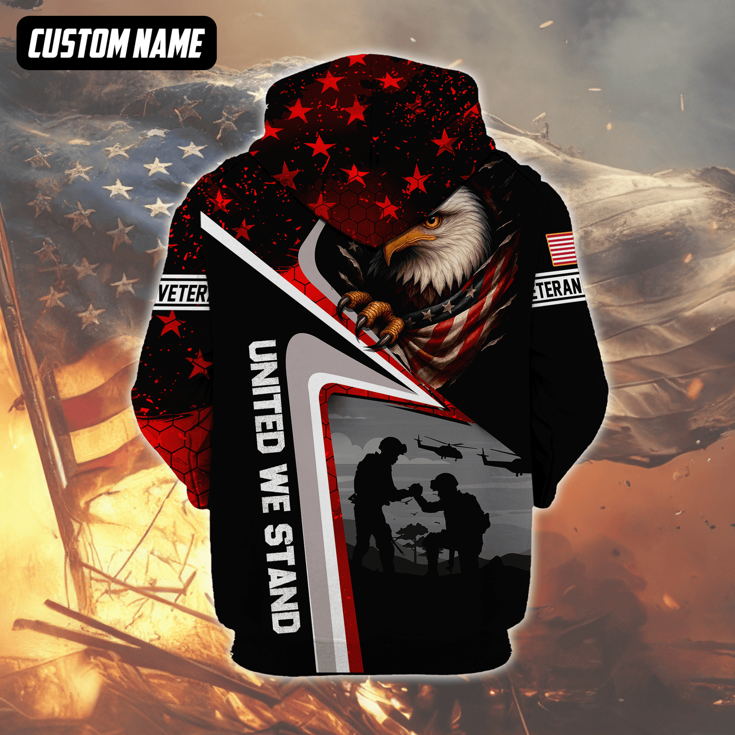 U.S. Coast Guard Eagle Hoodie | Patriotic Gift