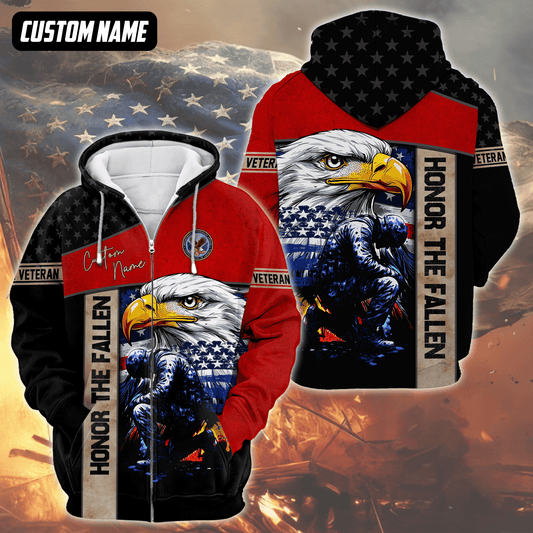 U.S. Coast Guard Eagle Hoodie | Patriotic Gift