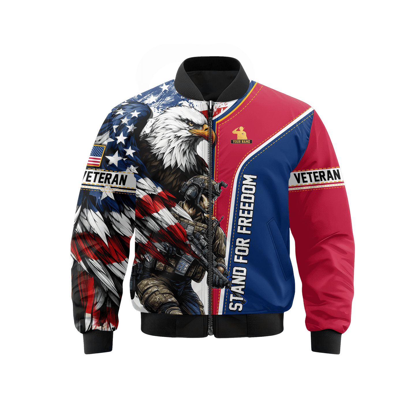 U.S. Coast Guard American Flag Hoodie | Patriotic Gift