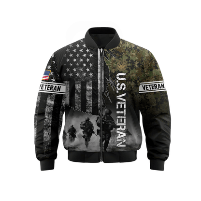 U.S. Coast Guard American Flag Hoodie | Patriotic Gift