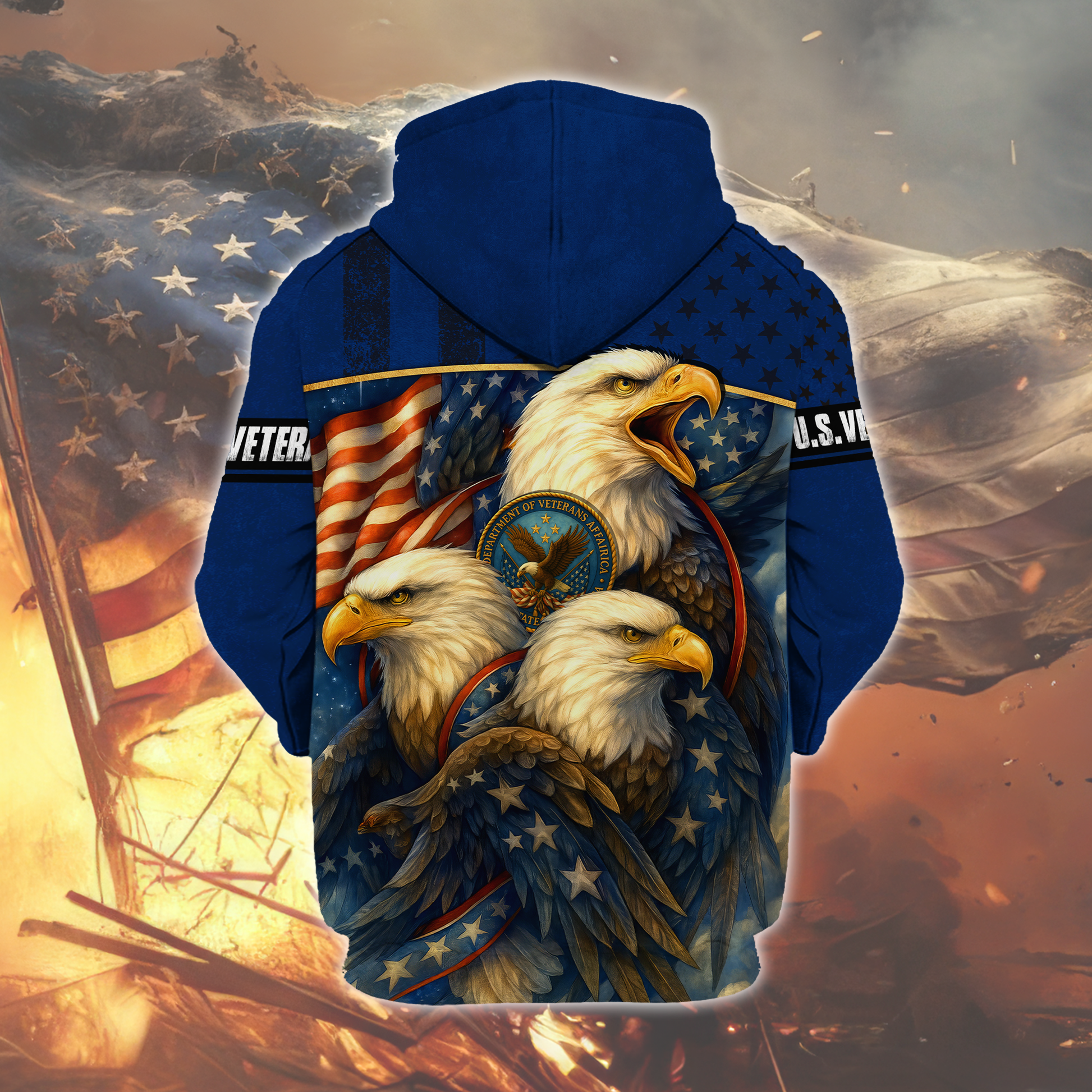 Custom name hoodie for Veterans | Veteran Gift