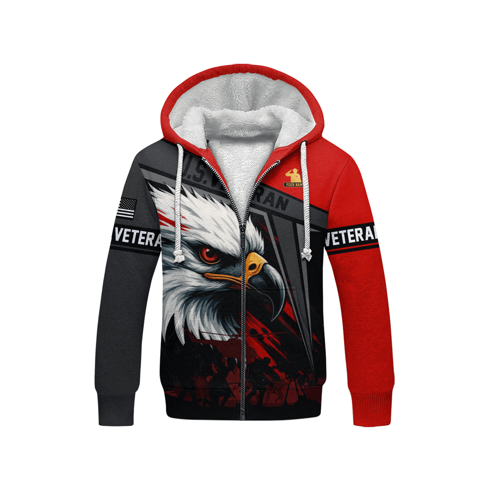 U.S. Coast Guard Eagle Hoodie | Patriotic Gift
