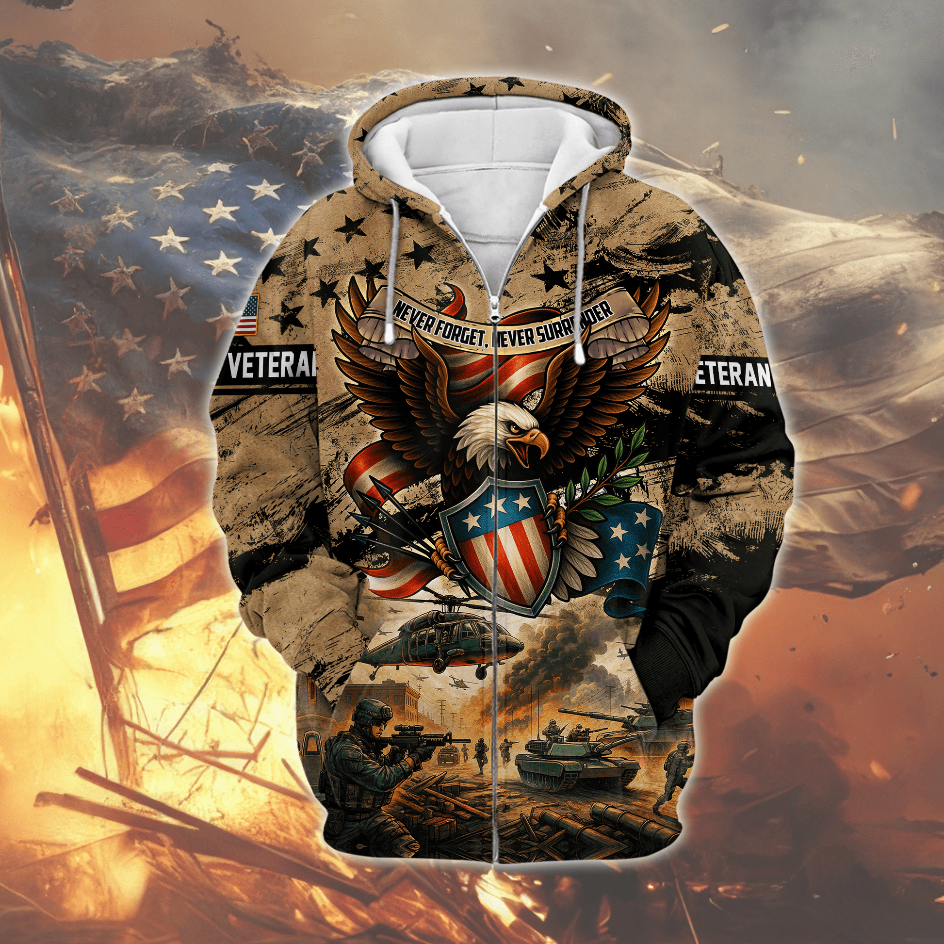 U.S. Coast Guard Eagle Hoodie | Patriotic Gift