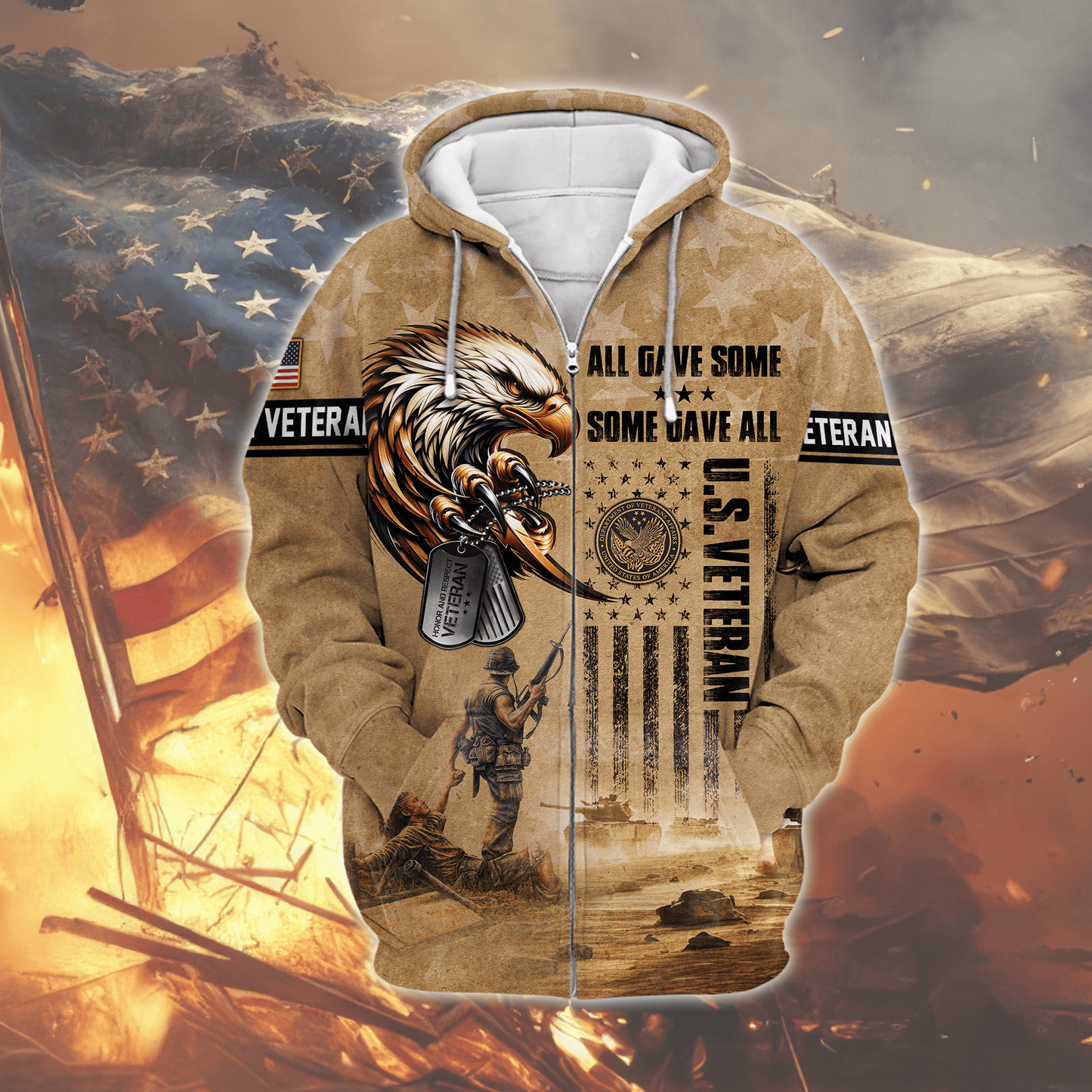 U.S. Coast Guard Hoodie | Patriotic Gift