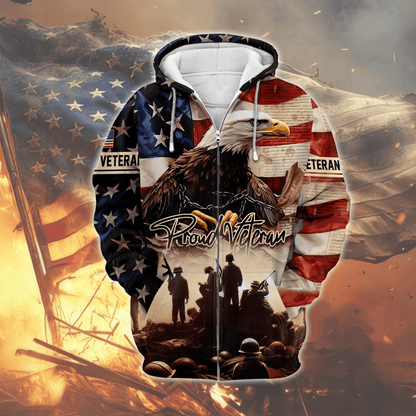 U.S. Coast Guard Eagle Hoodie | Patriotic Gift