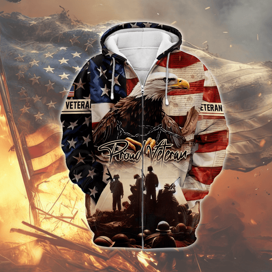 U.S. Coast Guard Eagle Hoodie | Patriotic Gift