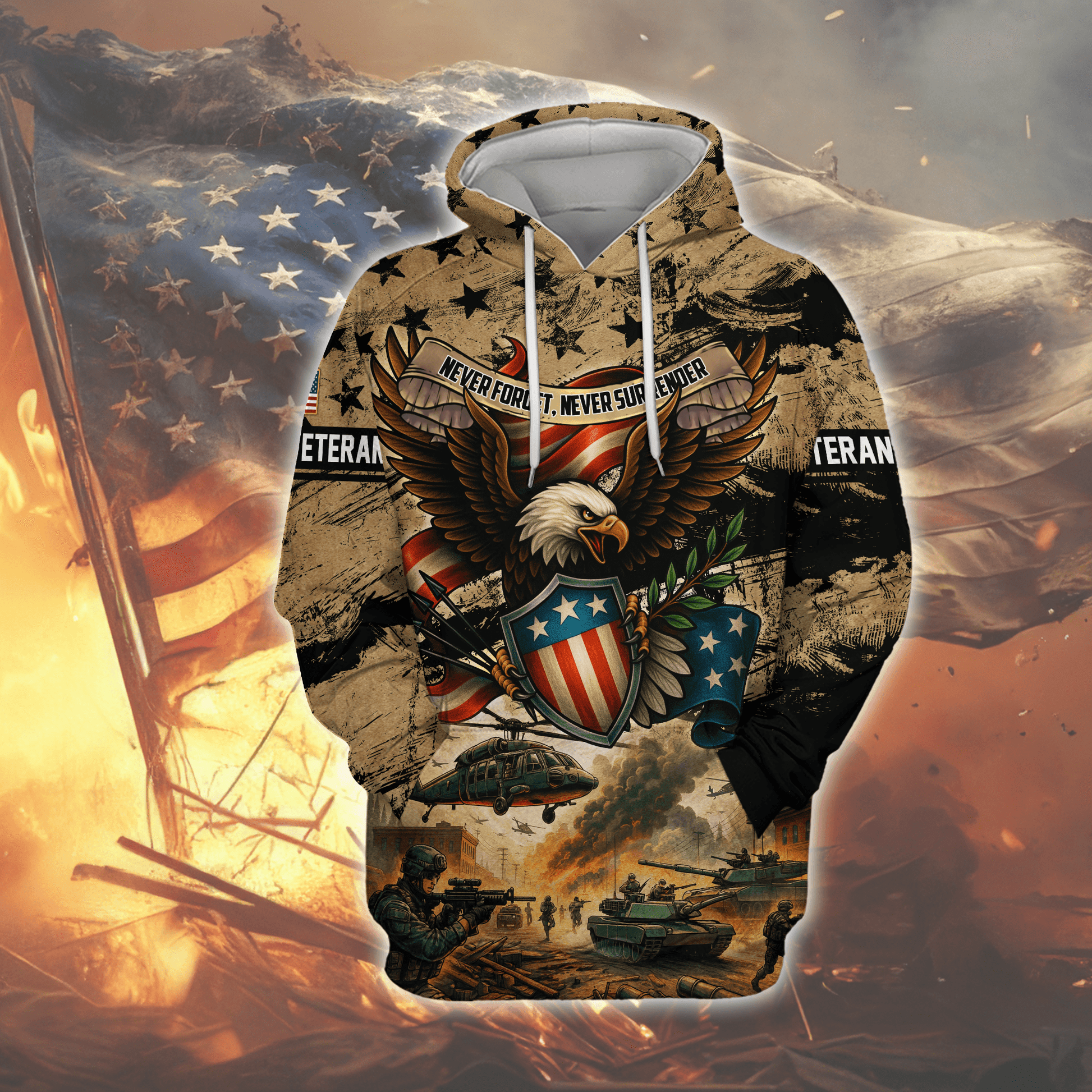 U.S. Coast Guard Eagle Hoodie | Patriotic Gift