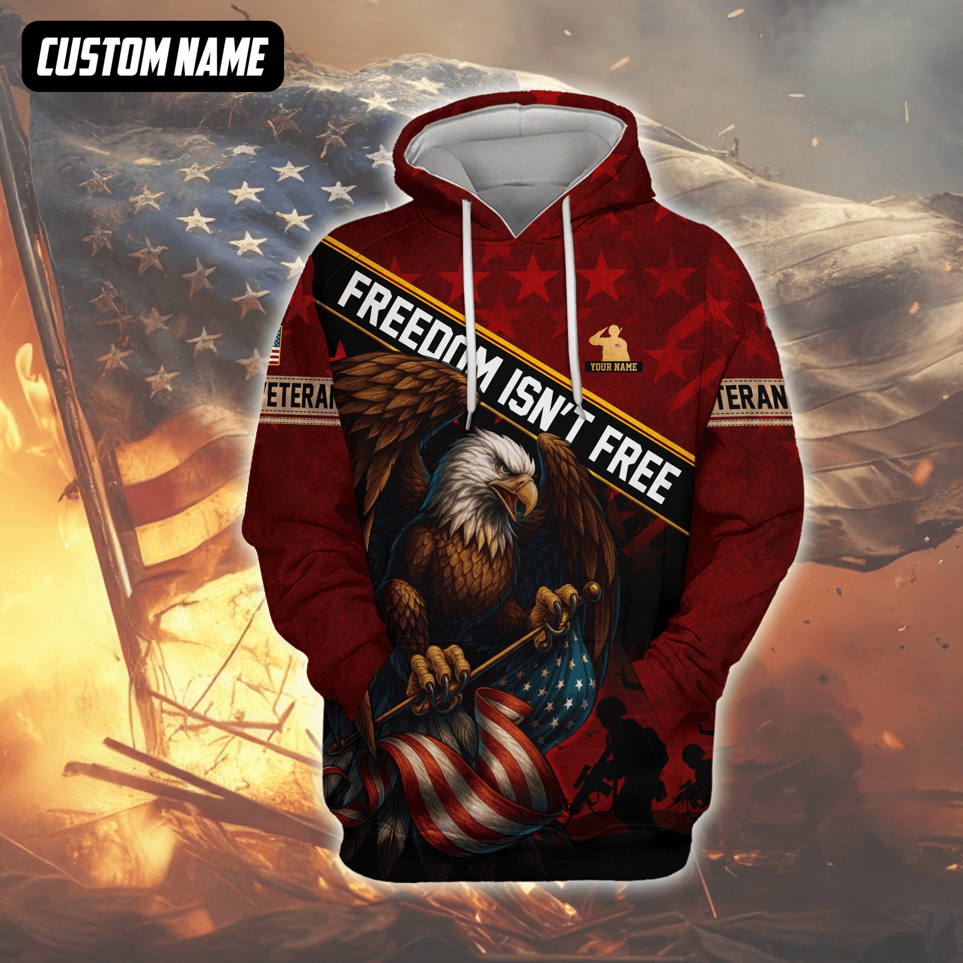 U.S. Coast Guard Hoodie | Patriotic Gift