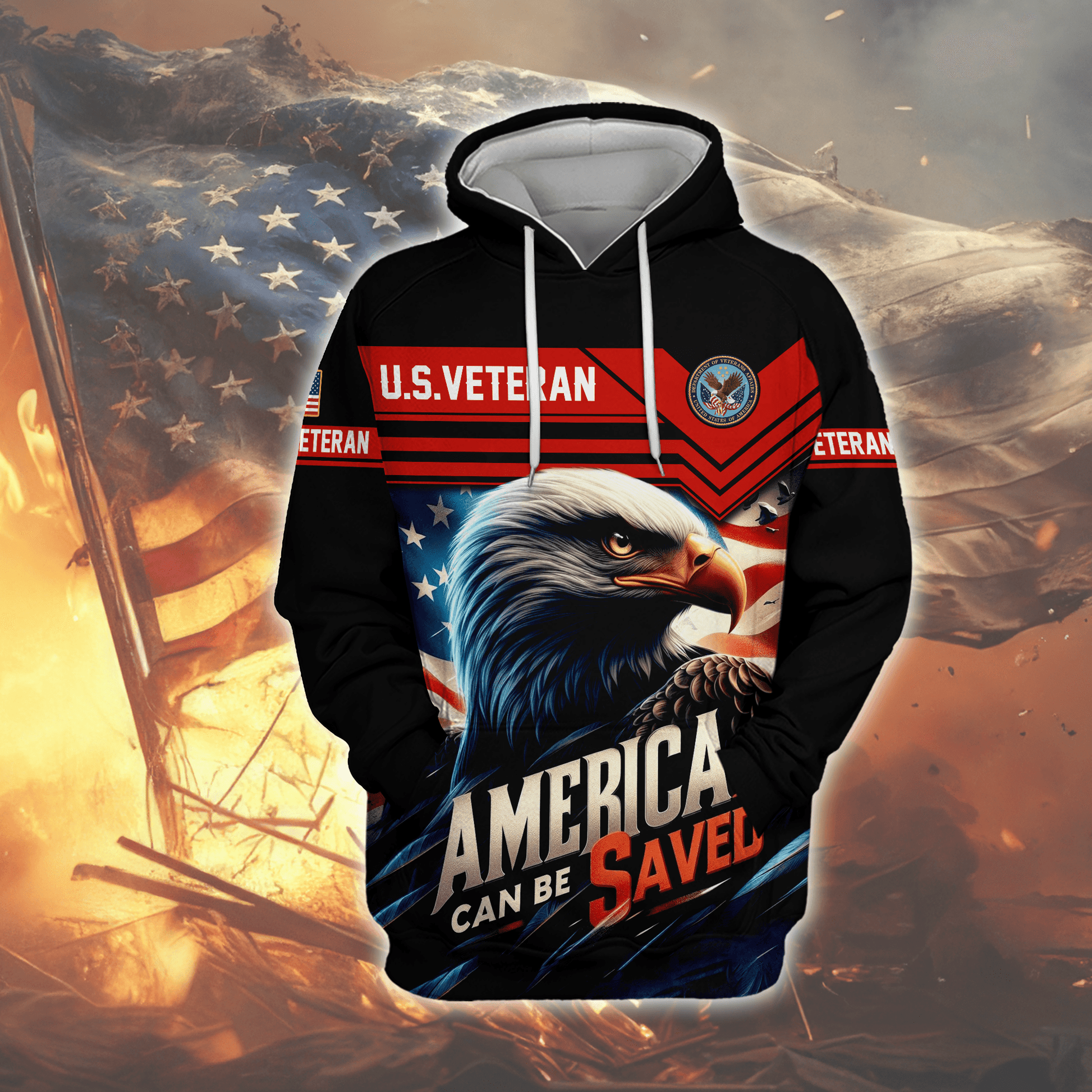 U.S. Coast Guard Hoodie | Patriotic Gift