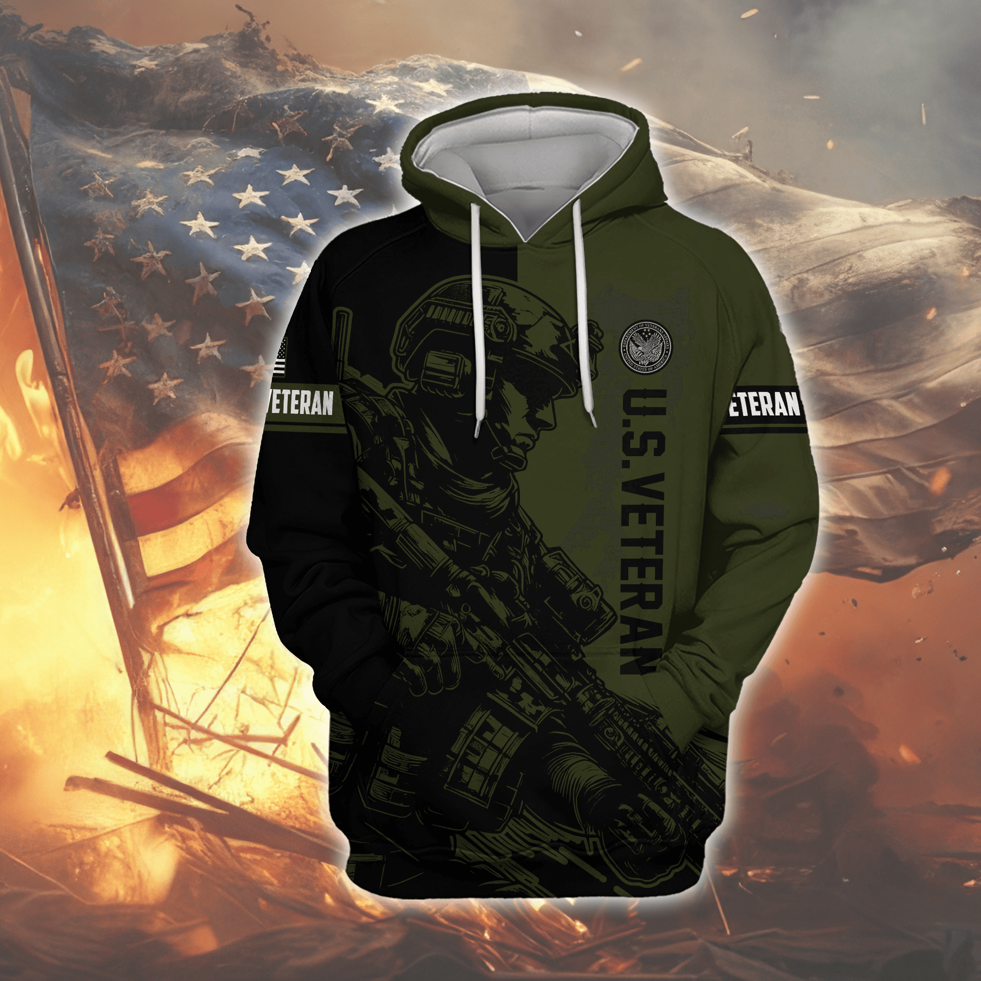 U.S. Coast Guard Hoodie | Patriotic Gift