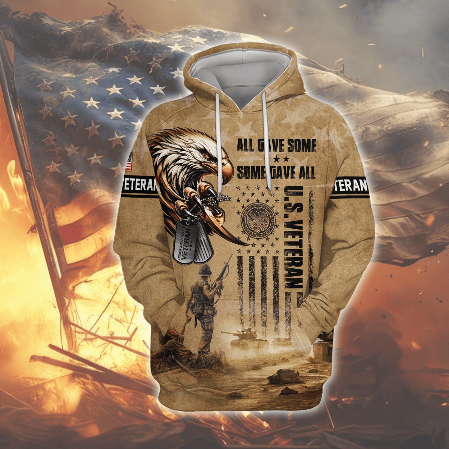 U.S. Coast Guard Hoodie | Patriotic Gift