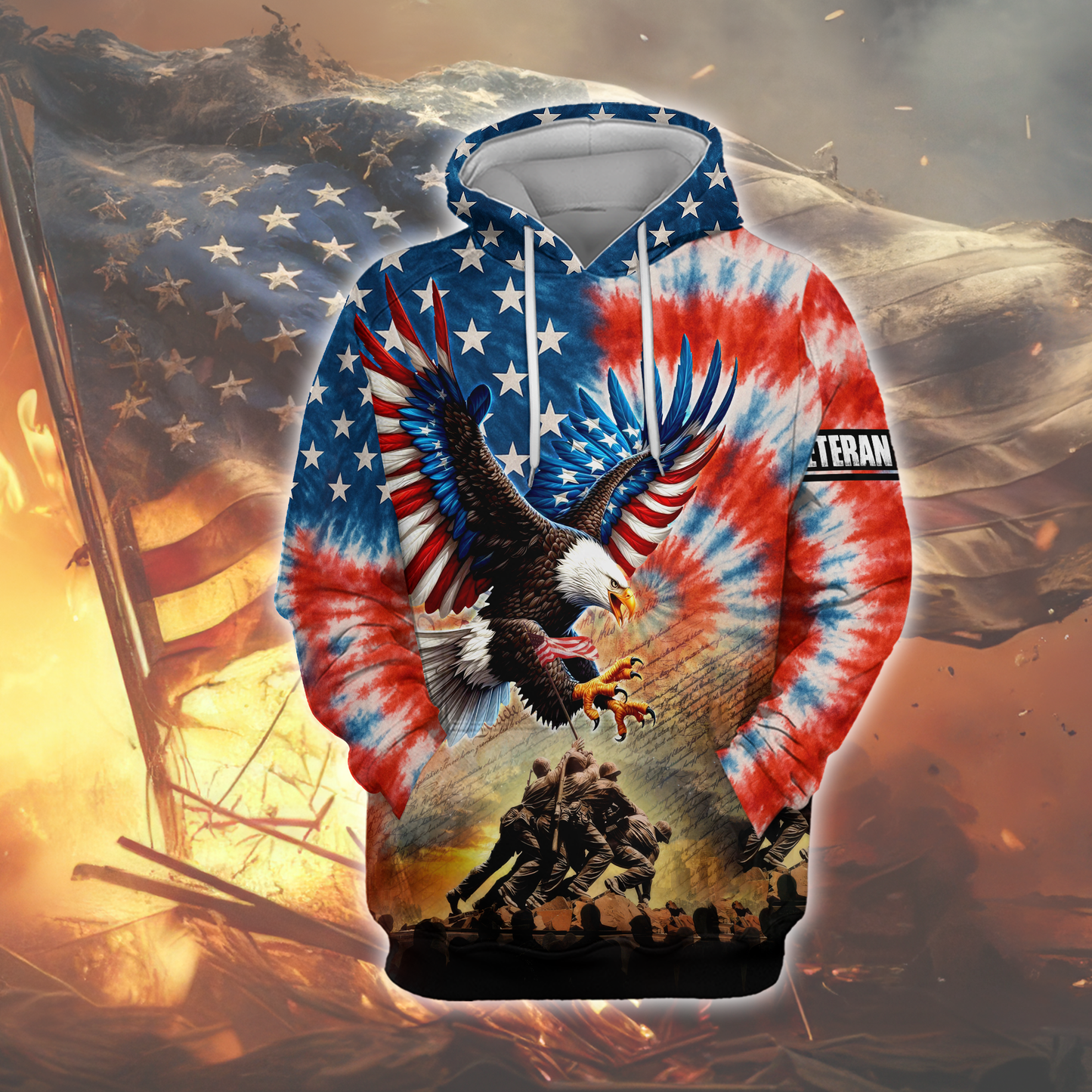 U.S. Coast Guard Eagle Hoodie | Patriotic Gift