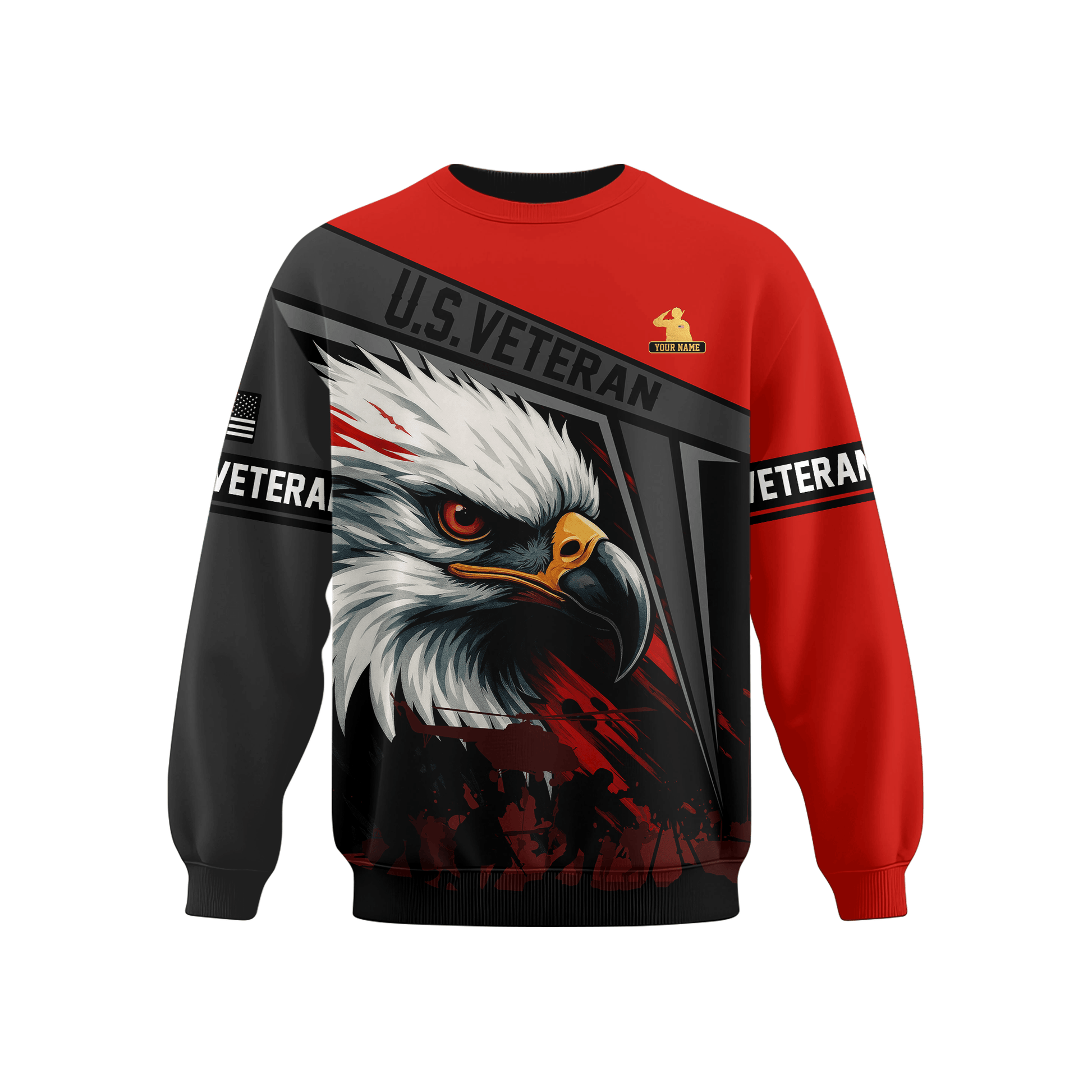 U.S. Coast Guard Eagle Hoodie | Patriotic Gift
