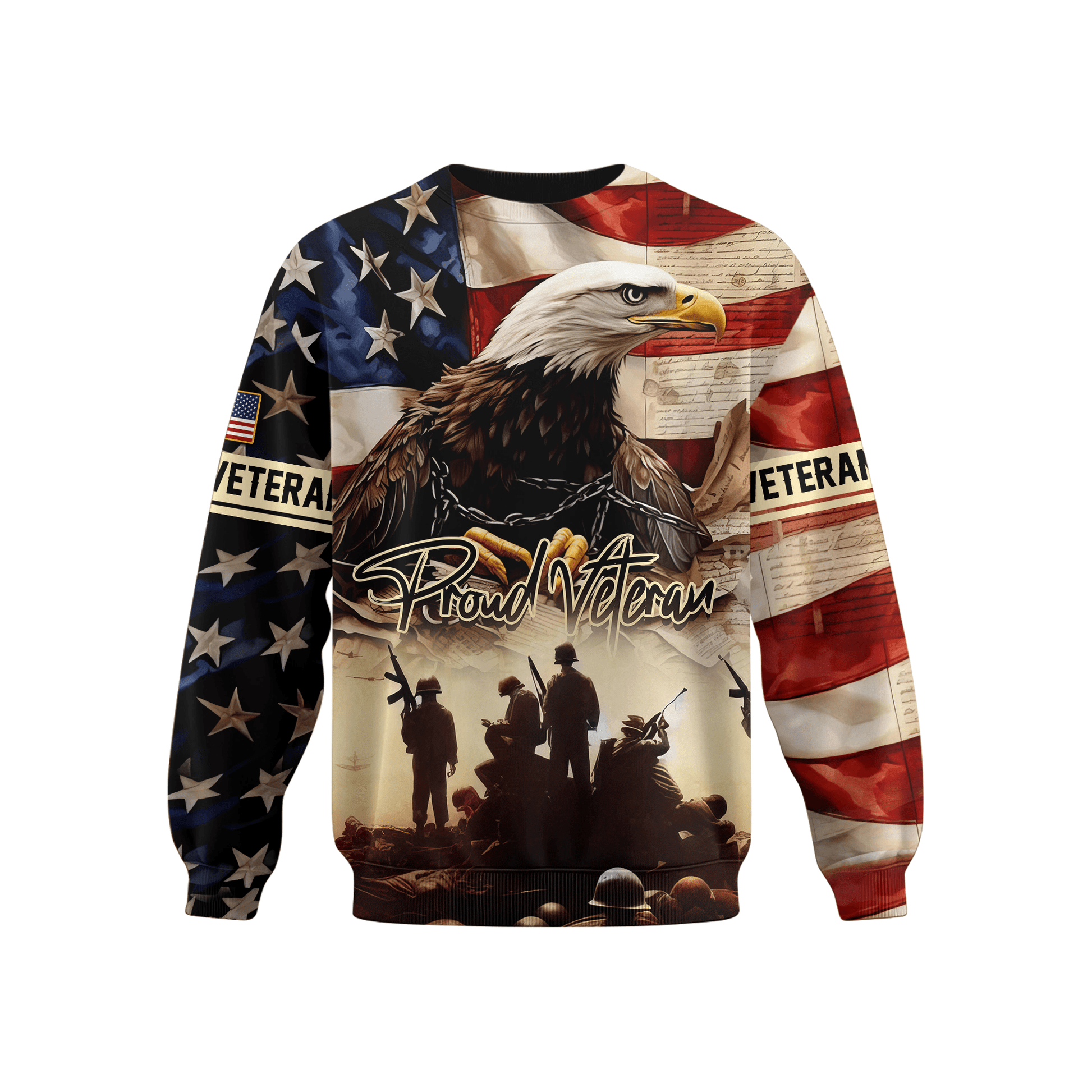 U.S. Coast Guard Eagle Hoodie | Patriotic Gift
