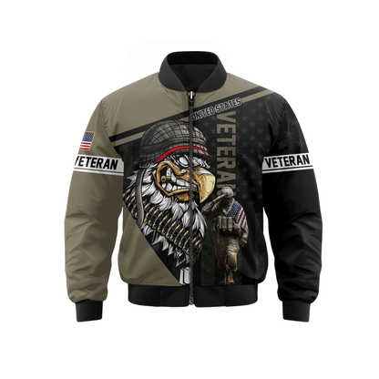 U.S. Coast Guard Eagle Hoodie VET31104 | Patriotic Gift