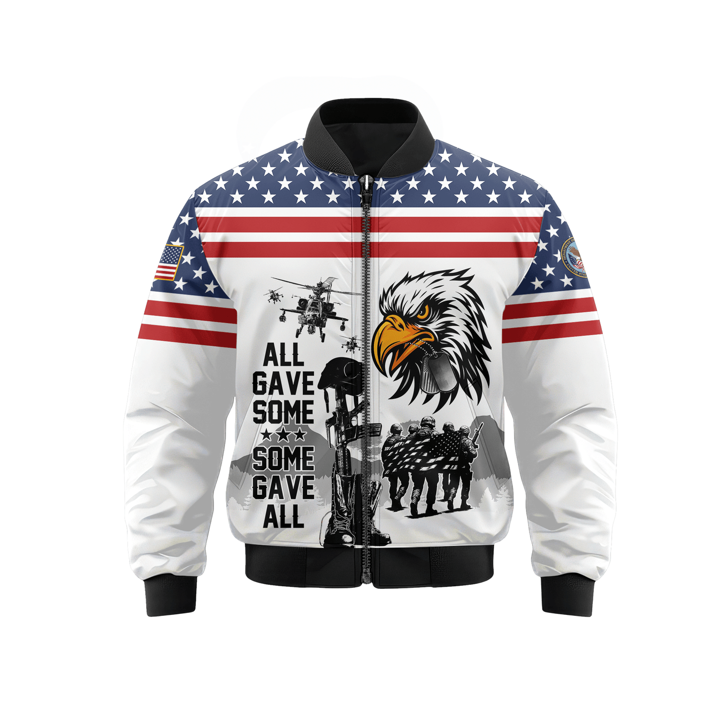 U.S. Coast Guard Eagle Hoodie VET31103 | Patriotic Gift