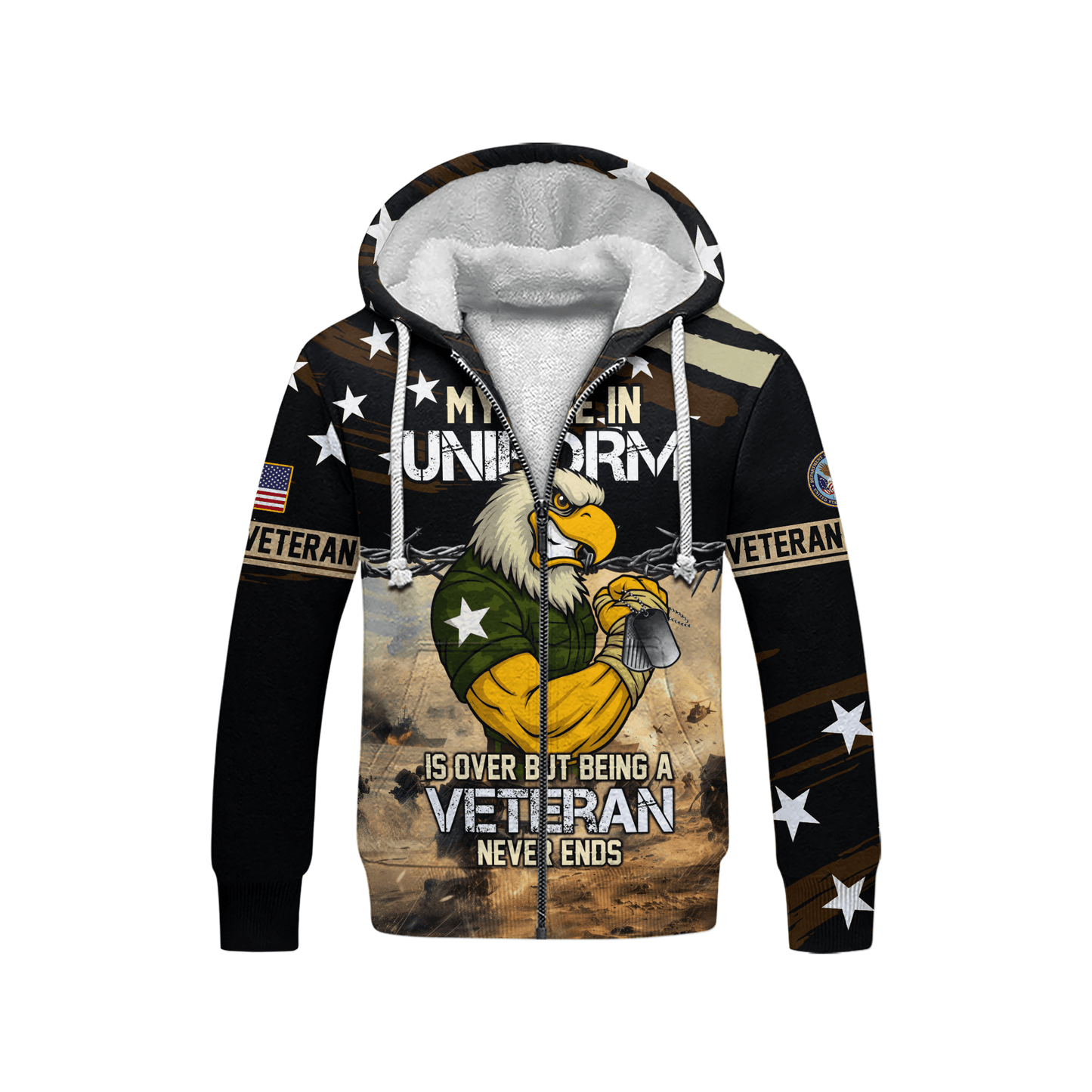 U.S. Coast Guard Eagle Hoodie | Patriotic Gift