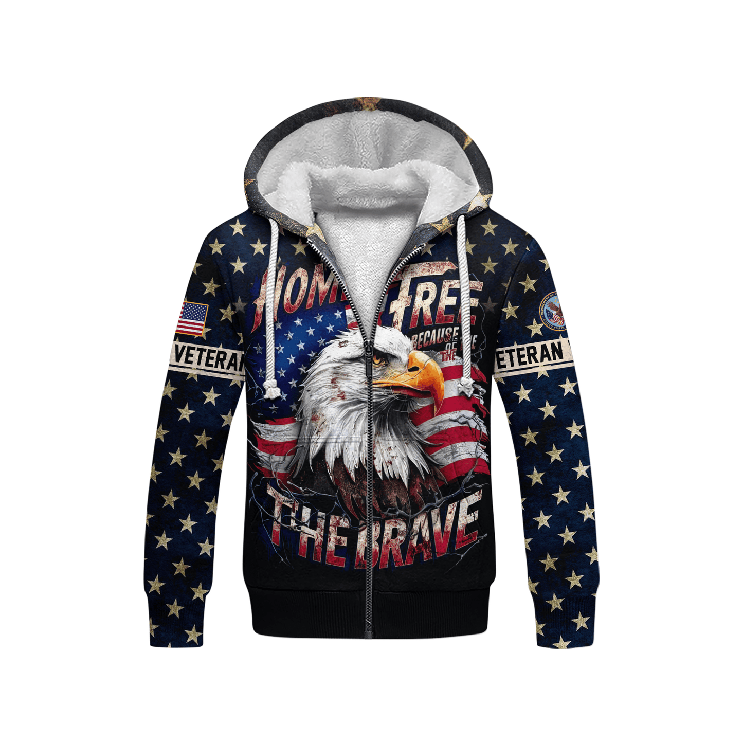 U.S. Coast Guard Eagle Hoodie VET31101 | Patriotic Gift