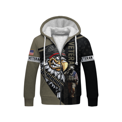 U.S. Coast Guard Eagle Hoodie VET31104 | Patriotic Gift