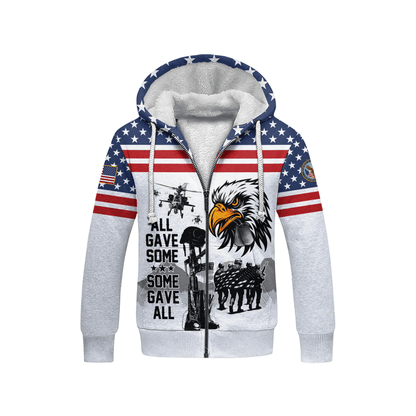 U.S. Coast Guard Eagle Hoodie VET31103 | Patriotic Gift